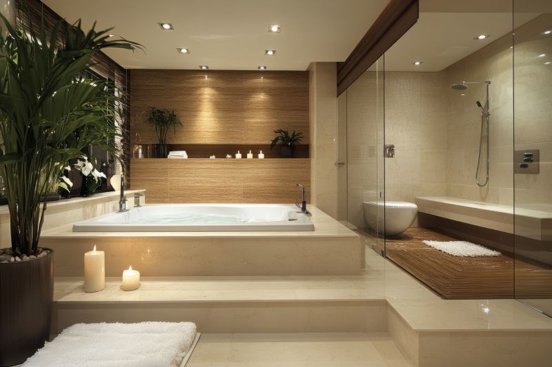 New Bathtub in Bathroom